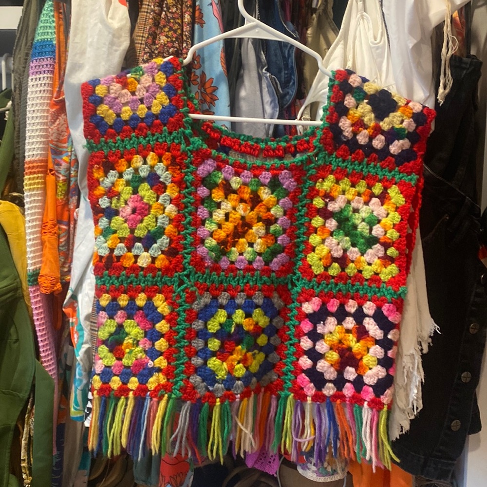 Handmade crochet top
